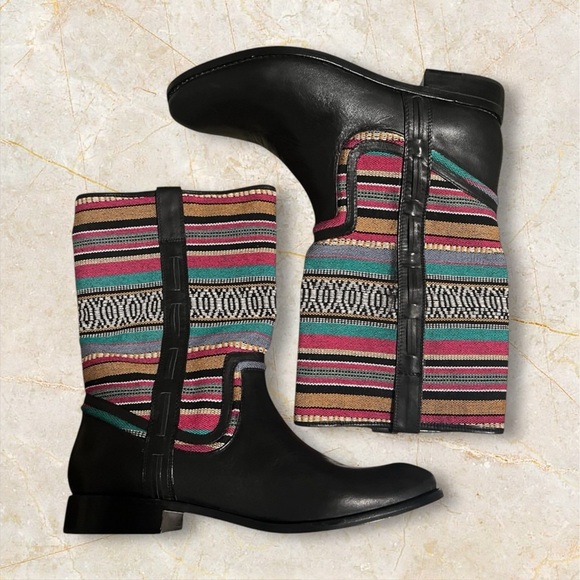 NEW Ella Moss mid calf pull on boots - size 8.5 - Picture 1 of 3